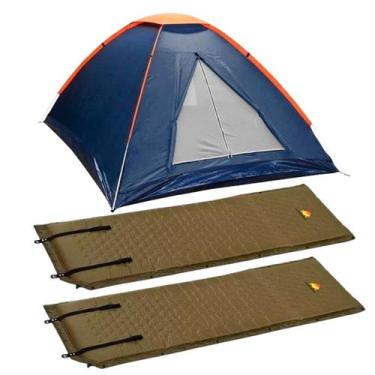 Imagem de Barraca de Camping Panda NTK 2 pessoas e coluna d'água de 600mm + 2x C