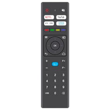 Imagem de Controle remoto de áudio de substituição compatível com Yaber V12/U12, DBPOWER G01, VOPLLS M10, WiMiUS K9, TOPTRO X9, Wanbo TT, MECOOL KP2, Blitzwolf BW-V6 Projetor Smart Home Theater