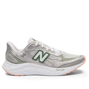 Imagem de Tênis Feminino New Balance Fresh Foam Arishi v4 Cinza/Verde, Cinza, Ve