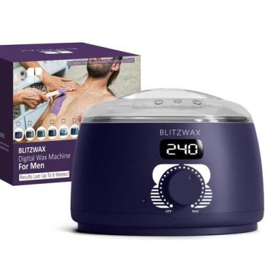 Imagem de Aquecedor de cera BLITZWAX Single para rosto, pernas e biquíni 480 ml 