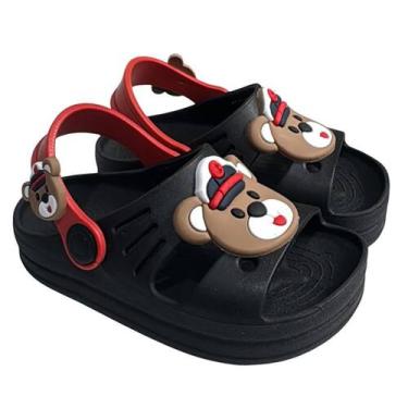 Imagem de Sandália Babuche ou Chinelo ou Papete Infantil Masculino com Enfeite d