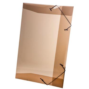 Imagem de Pasta Aba Elástico Dello Line sem Lombo Fumê 33,5x23,5cm