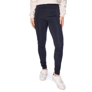 Imagem de Calça Feminina Olho Fatal Malha Montaria Preto, Preto, G