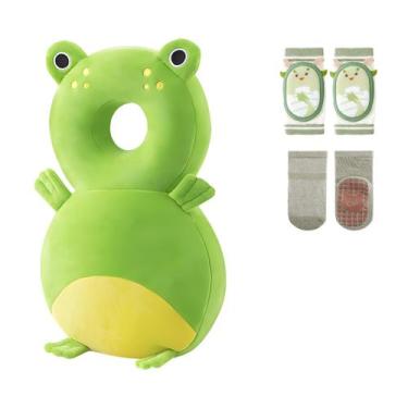 Imagem de Protetor de cabeça de bebê WKC Adjustable Frog PP Cotton 33cm