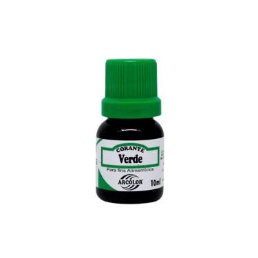 Imagem de Corante Líquido Verde com 10ml Arcolor