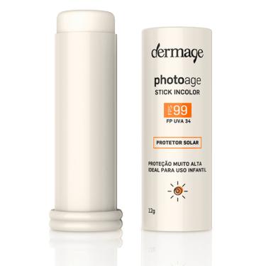 Imagem de Dermage Photoage Stick Incolor Fps 99 12g