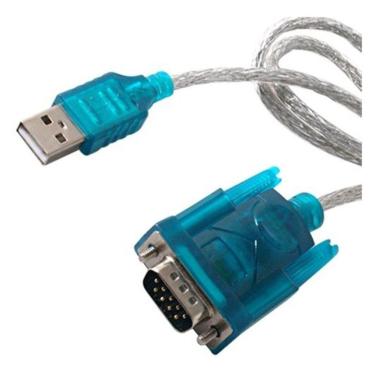 Imagem de Cabo Adaptador Usb 2.0 Serial Rs232 Conversor Db9 9 Pinos