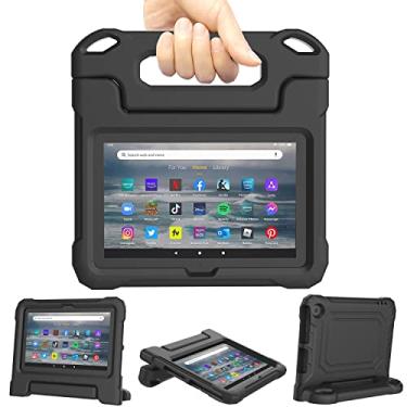 Imagem de Lainergie Capa para tablet infantil, leve, à prova de choque, à prova de choque, preta