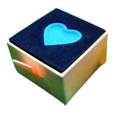 Imagem de Generic Giz de taco de bilhar, snooker, taco de sinuca, giz em formato de coração, presente de alto desempenho para mulheres, homens, jogadores domésticos de, Azul