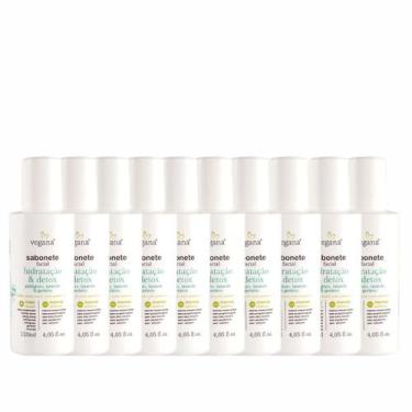 Imagem de Kit 10 Sabonete Facial Hidratação & Detox Vegana WNF - 120ml