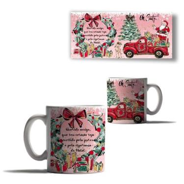 Imagem de Caneca Porcelana Mensagens Natalinas Natal Amor Presente 1 - Enjoy Sho