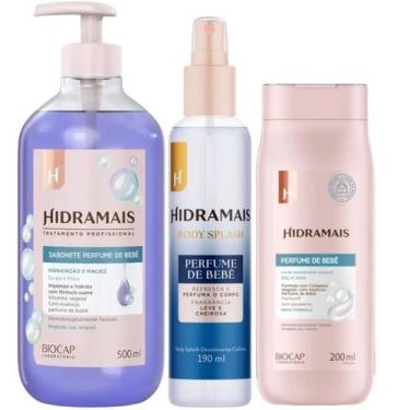 Imagem de Kit Perfume De Bebê Completo + Loção Creme 200ml Hidramais