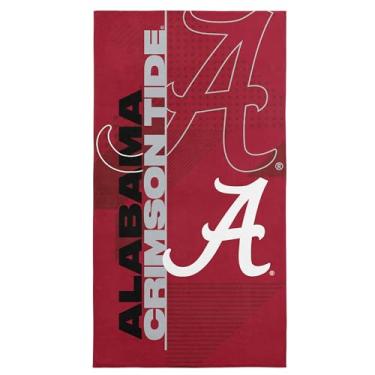 Imagem de Northwest Alabama Crimson Tide NCAA, toalha de praia de microfibra, secagem rápida, macia e absorvente, leve, essencial de viagem para piscina ou banho, 76 x 152 cm