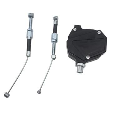 Imagem de Adsspro Cabo de embreagem de acrobacias de motocicleta CNC universal para dublê de embreagem fácil de puxar para a maioria das motocicletas off-road com substituição do sistema economizador de