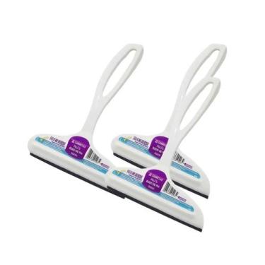 Imagem de Kit 3 Rodinhos de pia plástico Sanremo Grande Branco 22cm