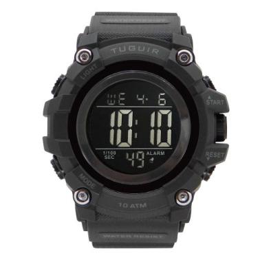 Imagem de Relógio Masculino Tuguir 10ATM Digital TG109 - Preto - TUGUIR IND