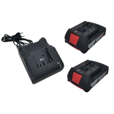 Imagem de Kit Carregador GAL18V-20 com 2un de Bateria GBA 18V 2Ah Compatível com Ferramentas Bosch 18V