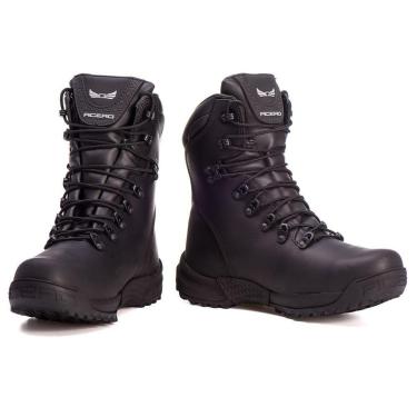 Imagem de Bota Coturno Adventure Couro Militar Acero Apache Cano Alto Palmilha GEL Conforto-Masculino