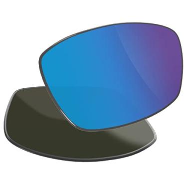 Imagem de Vaep Lentes de reposição polarizadas para óculos de sol Spy Optic Kash - Azul gelo