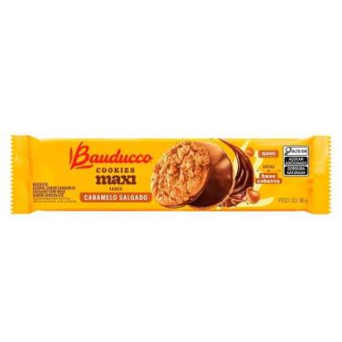 Imagem de Biscoito Cookies Maxi Bauducco Caramelo Salgado 96g