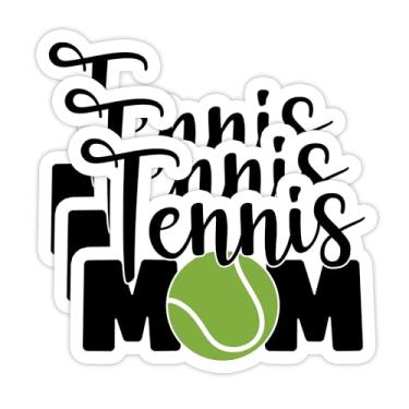 Imagem de (3 peças) Adesivo de mãe de tênis, decalques de mãe de tênis, decalque de vinil à prova d'água para álbuns, celulares, copos, garrafas de água, presente para mães mamãe, tamanho 7 x 6 cm