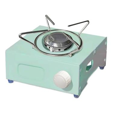 Imagem de Fogão A Gás Portátil, Fogão A Gás Portátil Para Cozinha, Queimador de Churrasco para Uso Externo, para uso em Campismo, Mochilagem, Cozinha, Pátio, Bancada, Praia, Autocaravana, Piquenique