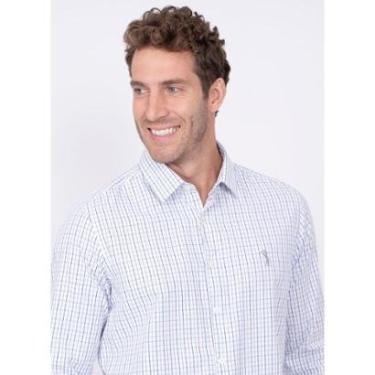 Imagem de Camisa Aleatory Listrada Manga Longa Please Branco-Masculino