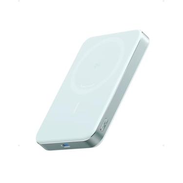 Imagem de Anker MagGo Power Bank, Bateria Magnética Ultra Fina de 10.000mAh, Certificação Qi2, Portátil, Carregador MagSafe Compatível de 15W Ultra Rápido, Compatível com iPhone 17/16/15, Samsung,Xiaomi e Mais