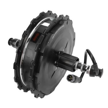 Imagem de SUNGOOYUE Motor de Cubo 48V 750W Kit de Conversão de Bicicleta Elétrica de Tração Traseira, Motor de Liga de Alumínio à Prova d'água IP65 para Bicicleta Gorda Com Freio a Disco, Cabe Em Rodas de