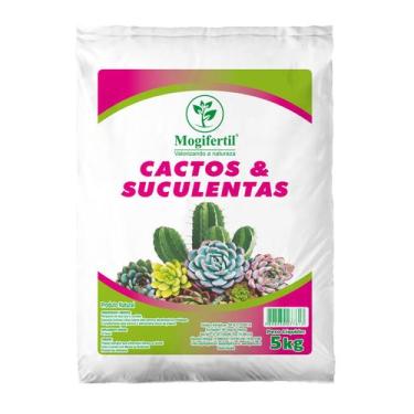 Imagem de Substrato para Cactos e Suculentas Adubo Orgânico - 5 kg - Mogifertil