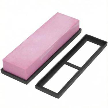Imagem de Conjunto de pedra de afiar de grão Klanata 3000, bloco de pedra de amolar de moagem fina de rubi para cozinha, caça e facas de bolso