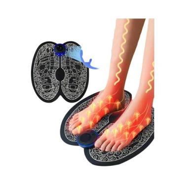 Imagem de Massageador de pés elétrico recarregável - melhora a circulação sanguí