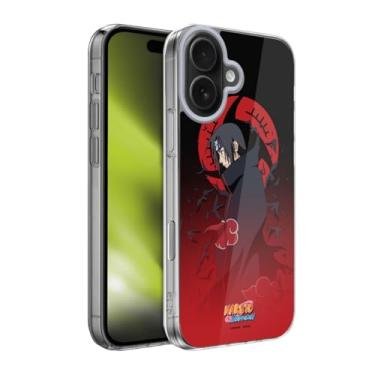 Imagem de Head Case Designs Capa de gel artística com personagem Naruto Shippuden Itachi Uchiha oficialmente licenciada [proteção de grau militar] compatível com Apple iPhone 17