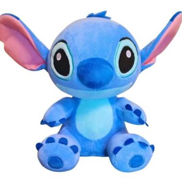 Imagem de Urso De Pelúcia Stitch Encantador Antialergico Macio Cor Azul Espaço P