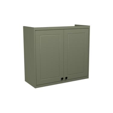 Imagem de Armário Aéreo P- Cozinha évora Ph 3123 C- 2 Portas 80cm Verde - Herval