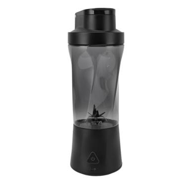 Imagem de AUNMAS Liquidificador Portátil de 700mL, Recarregável por USB, Liquidificador Pessoal Com 6 Lâminas, Ideal para Smoothies e Shakes para Casa e Viagens