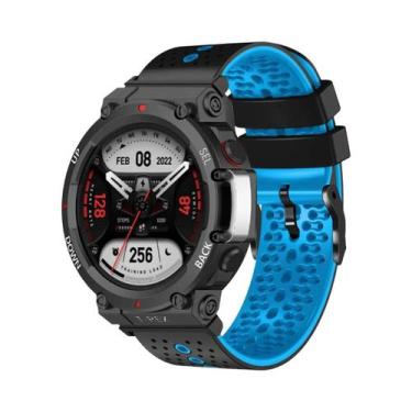 Imagem de Pulseira Esportiva De Silicone Respirável Para Huami Amazfit T-Rex 3 T