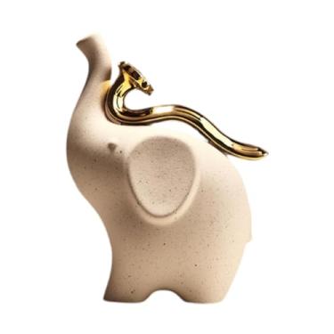 Imagem de Generic Estatueta de Cavalo de Cerâmica, Escultura de Animal, Ornamento, Pequena Estátua de Cavalo para Estante, Mesa de Escritório, Quarto, Lareira, Armário, Style B