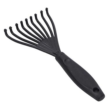Imagem de Cryfokt Limpador de Pente de Cabelo, Ferramenta Eficaz para Remoção de Sujeira de Cabelo, para Salão de Beleza Doméstico, Preto para Pente de, Material Plástico, 3,2 X 1,5 Polegadas