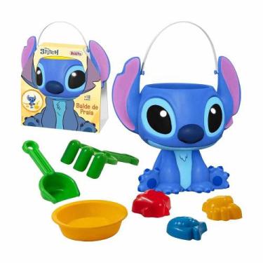 Imagem de Balde De Praia Stitch Brinquedos Rosita