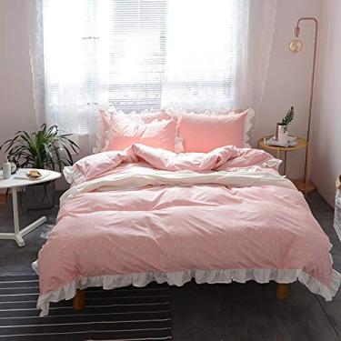 Imagem de Capa de edredom listrada para o inverno, quente, 7, tamanho solteiro, 3 peças (11 Queen Size 4 peças)