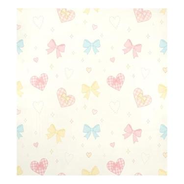 Imagem de Blueangle Capa magnética para lava-louças de coração e laços de dia dos namorados, decoração da capa frontal da máquina de lavar louça, adesivos de eletrodomésticos, adesivos de eletrodomésticos, 58