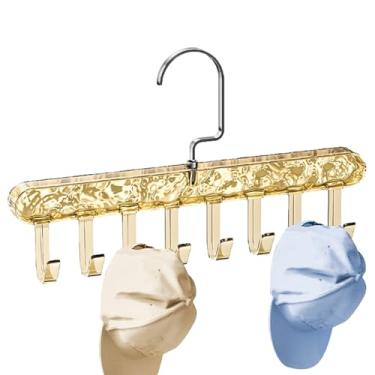 Imagem de Organizador De Cintos | Ganchos Economizadores De Espaço - Organizador De Cintos E Acessórios Para Armário | Roupas Camiseta Lenço Gravata Chapéu Touca Roupeiro Quarto Banheiro