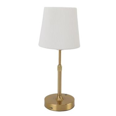 Imagem de KUIDAMOS Led Lâmpada de Mesa Sem Fio Portátil Stepless Regulável Nightstand Lâmpada para o Quarto Sala Estar Barra Fonte Luz Quente Ferro 1pc