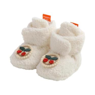 Imagem de Botas De Neve De Pelúcia Para Bebês, Meninos E Meninas, Sapatos Quente