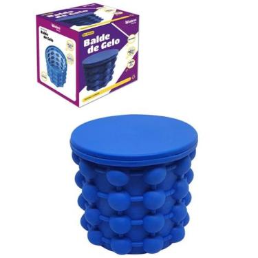 Imagem de Mini Balde Gelo Forma Ice Magic Silicone Portátil Maleável - Western