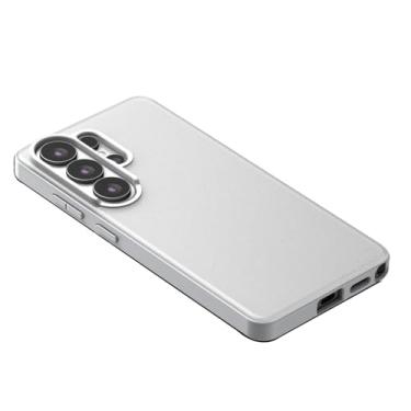 Imagem de LYJSMGZ Capa à prova de choque para Samsung Galaxy S26 Ultra/S26 Plus/S26, capa translúcida fosca antiamarelamento, leve, fina, anti-impressão digital, transparente, S26