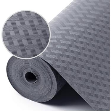 Imagem de Forros de prateleira para armários de cozinha, forros de geladeira, à prova d'água e à prova de óleo, forro de armário de cozinha, tapetes de gaveta de plástico, forro de geladeira não adesivo para