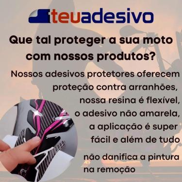 Imagem de Kit Protetor Tanque E Bocal Adesivo Moto Yamaha Fz15 Ano 2022/2023 Cinza