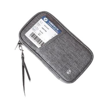 Imagem de Porta-passaportes Familiar Com Bloqueio RFID, Organizador De Documento